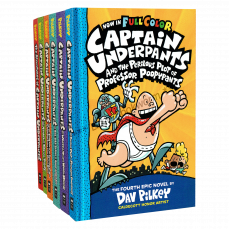 Captain Underpants Color Version #01-06 Collection (Paperback)