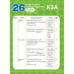 26週學前教育系列：幼兒英語 - 綜合能力基礎訓練K3 (2本套書)