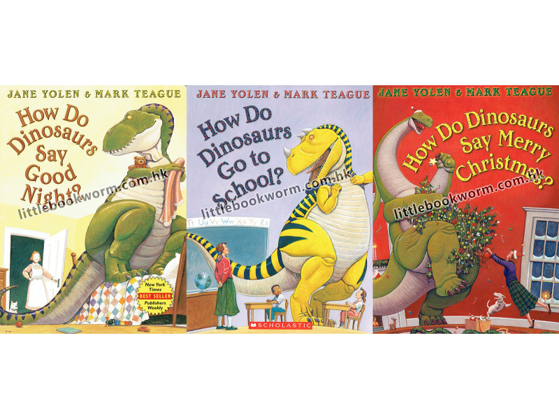 How Do Dinosaurs Collection Set (3 Books)
