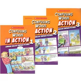 Scholastic In Action Confusing Words Set (3 books)