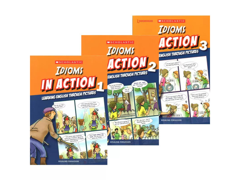 Scholastic In Action Idioms Set (3 books)