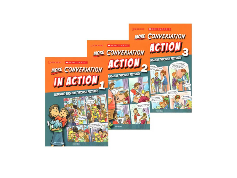 Scholastic In Action More Conversation Set (3 books)