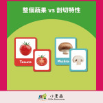 Curios® Fruit & Vegetable Flashcard 中英雙語蔬果卡
