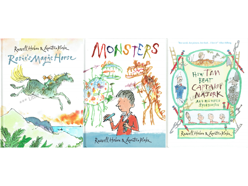 Quentin Blake Picture Book Collection (3 books, hardback)